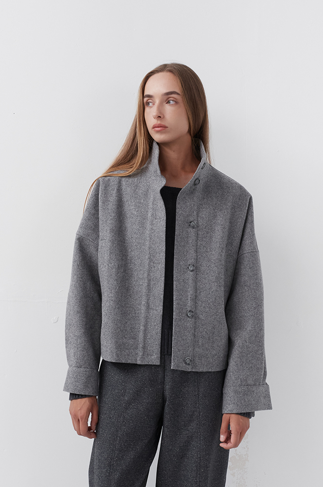 Куртка вовна сірий (КУ14)